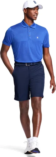 Vista 3 de Izod Polo elástico de manga corta para hombre Performance Golf Grid - Legacy