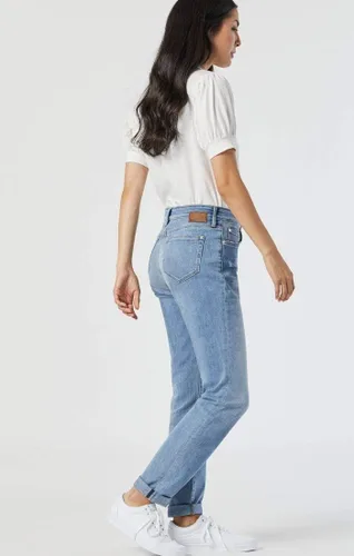 Vista 3 de Mavi Jeans ajustados estilo boyfriend de talle alto Kathleen para mujer