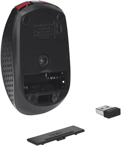 Vista 5 de Mouse inalámbrico, mouse para juegos de 2.4 G con receptor USB, mouse inalámbrico para laptop, PC, computadora de escritorio, portátil, artículos