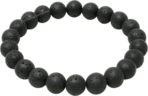 Vista 146 de Amazing Gemstone Crystal Bracelet for Women Men's Gifts - Protection Healing Crystal Bracelet - 8mm Gemstone Beaded Stretchable Bracelet Pulseras