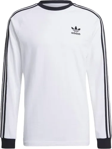 Vista 11 de adidas Originals Camiseta de manga larga con 3 rayas para hombre