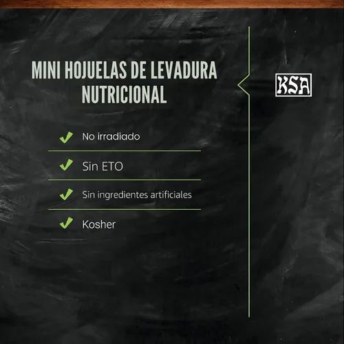 Vista 5 de FRONTIER Co-op Copos de levadura nutricional Mini, 1 libra Bulk Bolsa Condimento vegano, fortificado, kosher, no irradiado, sabor a queso sin