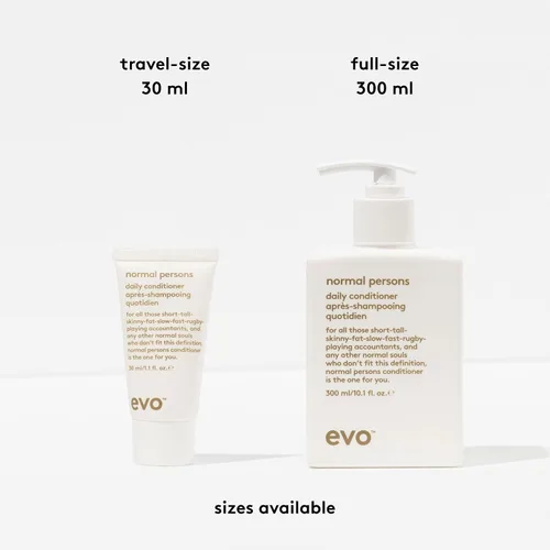 Vista 4 de EVO Acondicionador de cuidado diario para personas normales: refresca y equilibra el cuero cabelludo, reduce el encrespamiento, revitaliza el cuero