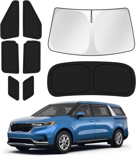 Vista 59 de Canvcle Parasol para parabrisas para Tesla modelo Y/3 2017-2025 2026 (compatible con modelos 2025 Y Juniper/2024 Modelo 3 Highland), parasol grueso