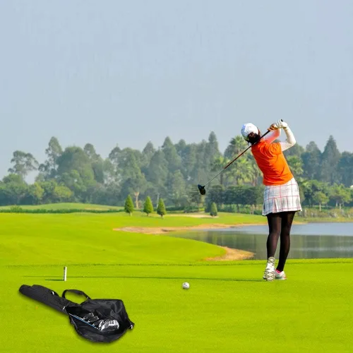 Vista 8 de Bolsa de golf Domingo - Campo de conducción Mini campo de entrenamiento práctica de golf Bolsa de viaje Estuche plegable