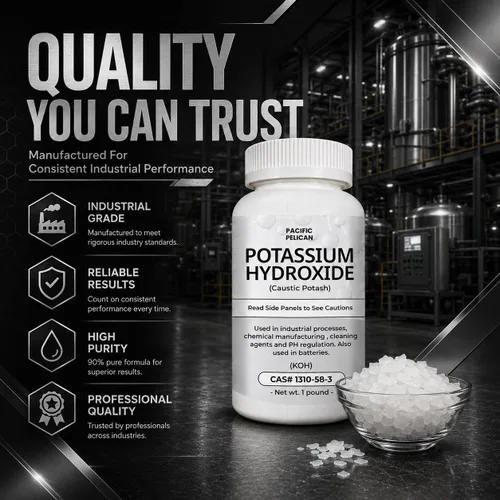 Vista 7 de Hidróxido de potasio (potasa cáustica) (KOH) - Química