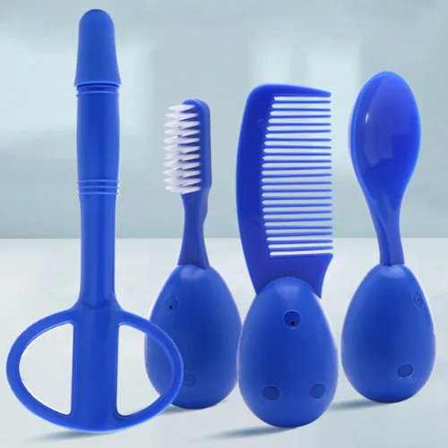 Vista 5 de Kit de cepillo de dientes, bolígrafo, peine, cuchara para suministros diarios de cárcel