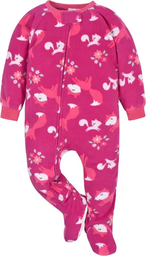 Vista 3 de Gerber Pijama de forro polar resistente al fuego, para niña pequeña, 2