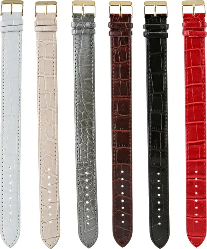 Vista 3 de Accutime XOXO XO9065 Reloj analógico de cuarzo analógico para mujer, tono dorado con correas intercambiables