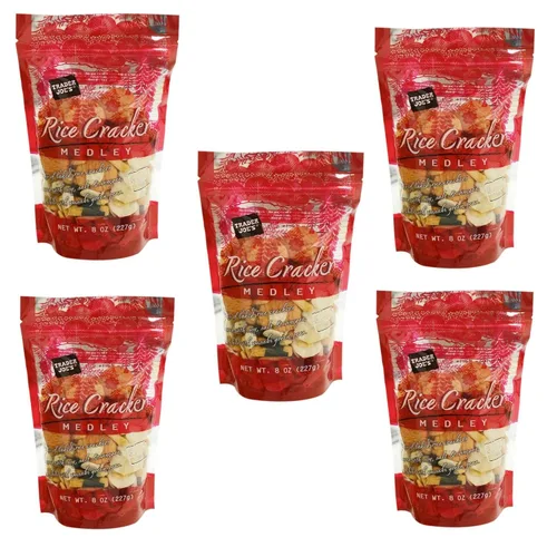 Vista 3 de Trader Joe's - Mezcla de galletas de arroz horneadas sin gluten, 8.01 oz (paquete de 5)