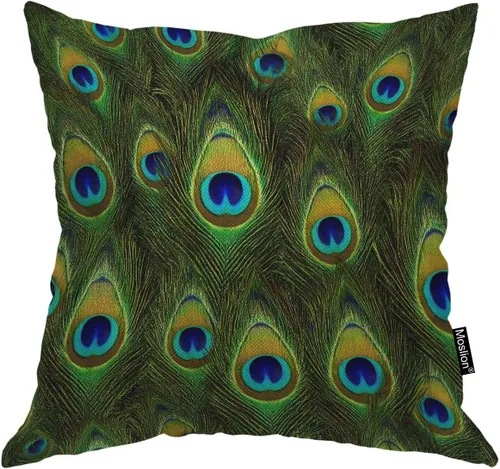 Vista 13 de Moslion Funda de almohada decorativa con diseño de cara de gato, funda de almohada cuadrada de lino y algodón de 18 x 18 pulgadas, para sofá
