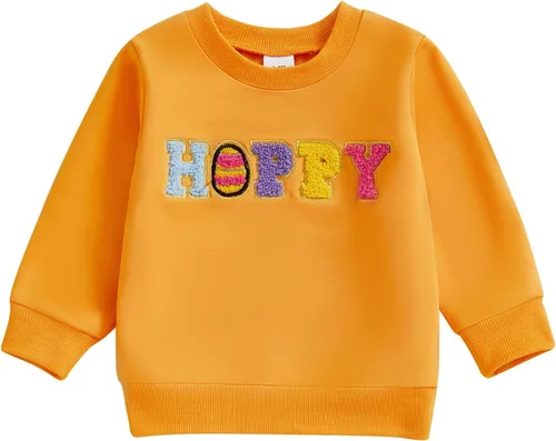 Vista 252 de Traje de San Valentín para bebé, niña, niño, traje de San Valentín, sudadera de manga larga con estampado de corazón