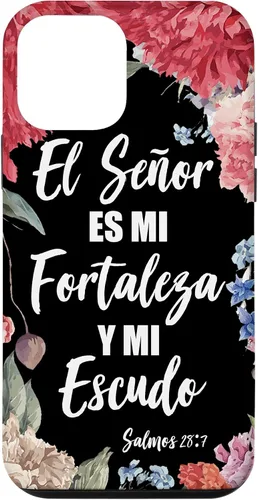 Vista 16 de El Señor ES Mi Fortaleza - Funda con versículo bíblico cristiano español para iPhone 17