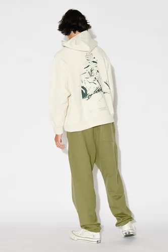 Vista 5 de Not So Ape Sudadera con capucha Sidewalk Flower, unisex, para todo género, fabricada en Japón