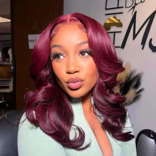 Vista 18 de Curly Bob Wig Human Hair 13x4 Hd Lace Front Wigs Human Hair Pre Plucked 10" Lace Frontal Bob Wig, 180 Dentisty, Kinky Curly, Natural Hairline with