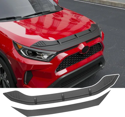 Vista 27 de powoq Deflector de capó compatible con Jeep Wrangler JK 2007-2018