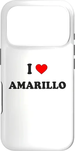 Vista 30 de I Heart Amarillo I Love Amarillo City Case for iPhone 16