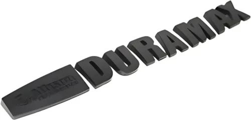 Vista 3 de Duramax - Emblema de insignia Allison negro mate, 2 piezas, repuesto para Silverado 2500HD/3500HD 2015 con adhesivo