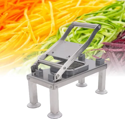 Vista 5 de banapoy Vegetable Chopper and Mandoline, Multi Functional Food Onion Chopper French Fry Cutter with Container, Kitchen Vegetable Potato Dicer Cutter