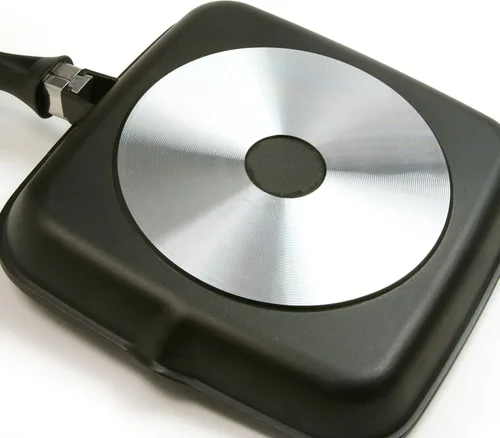 Vista 2 de Norpro Sartén cuadrada antiadherente, 9.5", aluminio fundido