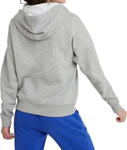 Vista 2 de Hanes Originals - Sudadera completa de forro polar pesado, sudadera con capucha con cremallera para mujer