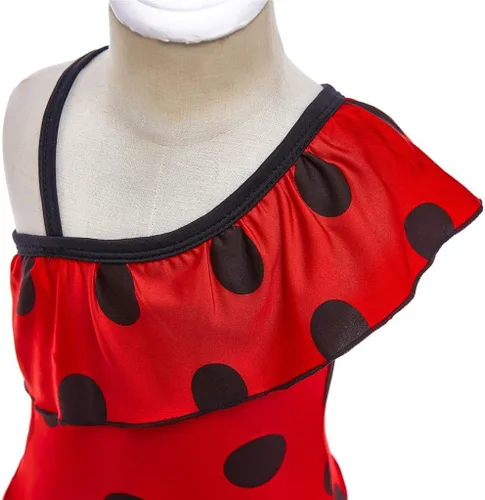Vista 4 de Traje de baño Lito Angels Niñas Mariquita Lunares Traje de baño Traje de baño Traje de baño de una pieza