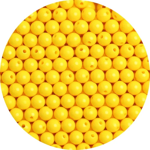 Vista 36 de BONNY BOXX 2000 piezas 4 mm cuentas redondas de acrílico de zafiro suave, bolas de plástico de chicle de burbujas, cuentas gruesas de bolas