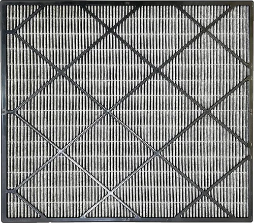 Vista 2 de Nispira HE400 Filtro de repuesto para purificador de aire Shark HE401 HE402 HE405 4 ventilador True HEPA con bloqueo avanzado de olor con carbón