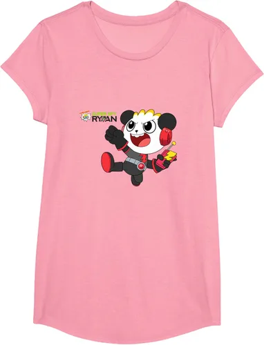Vista 70 de Ryan's World Super Spy Combo Panda Camiseta, gris, S Asfalto