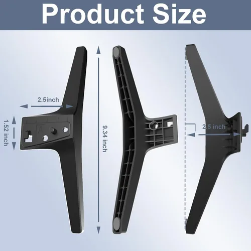 Vista 8 de Soporte base para patas de TV LG, repuesto para soporte de TV LG de 55 pulgadas 55UK6300PUE 55UJ6540 55UK6200PUA 55UM7300 55UK6090PUA 55LJ550M