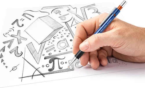 Vista 4 de STAEDTLER 7755ABK25D Mars Micro Mechanical Pencil, 0.5mm (Blíster de 1 + 12 recargas de minas HB)