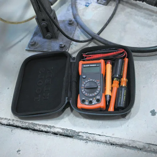 Vista 2 de Klein Tools 5184 - Funda rígida para herramientas, ideal para medidores, piezas pequeñas, dispositivos tecnológicos, 8.75 x 2.25 x 6.5 pulgadas