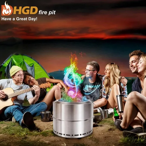 Vista 9 de HGD (Paquete de 28) Paquetes de Cambio de Color de Fuego de Hoguera Mágica para Hoguera - En Realidad 30pk Bono 2 Gratis, Chimenea