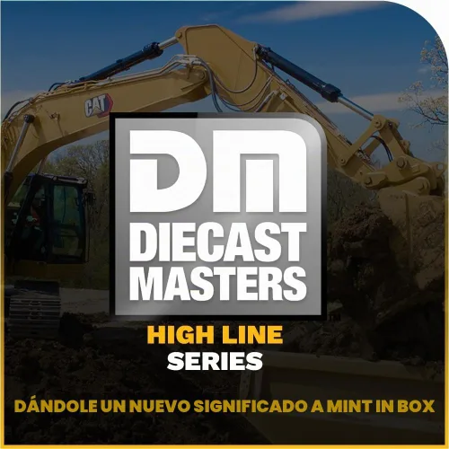 Vista 8 de Diecast Masters Excavadora hidráulica Caterpillar 335F L 1:50 Camiones para gatos y equipos de construcción de la serie High Line 85925
