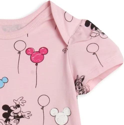 Vista 7 de Disney Body unisex de algodón elástico orgánico de manga corta para bebé (paquete de 3)
