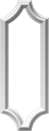 Vista 14 de Ekena Millwork PNL16X20AS-02 Panel de pared moldeado festoneado Ashford de 16 pulgadas de ancho x 20 pulgadas de alto x 1/2 pulgada de profundidad
