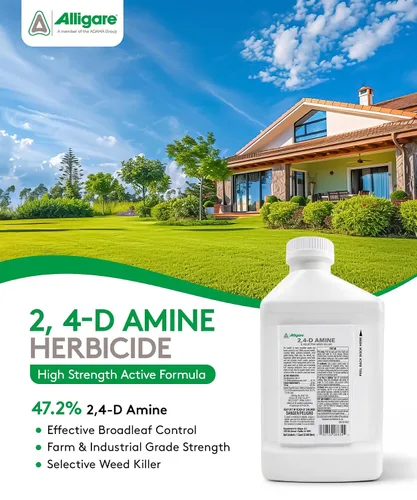 Vista 2 de ALLIGARE Concentrado de amina 2,4-D herbicida herbicida posemergente para controlar pigweed, cardo, ambrosía y más - 47.2% de ingrediente activo