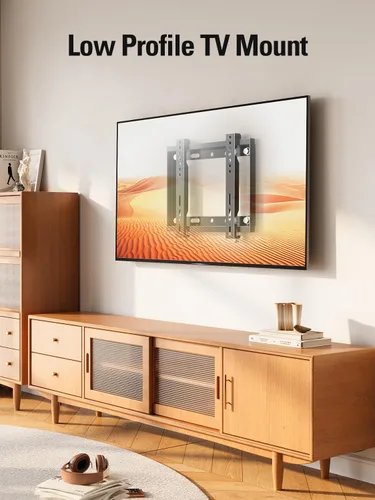 Vista 8 de Mounting Dream Soporte de pared para TV RV para la mayoría de pantallas planas LED, LCD de 17 a 42 pulgadas, Montaje de TV fijo para VESA 50x50 a