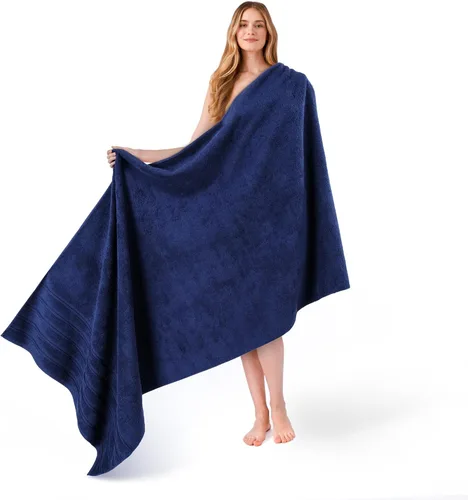 Vista 79 de American Soft Linen - Juego de toallas de 3 piezas, 1 toalla de baño, 1 toalla de mano y 1 toalla pequeña, 100% algodón turco para baño, juego