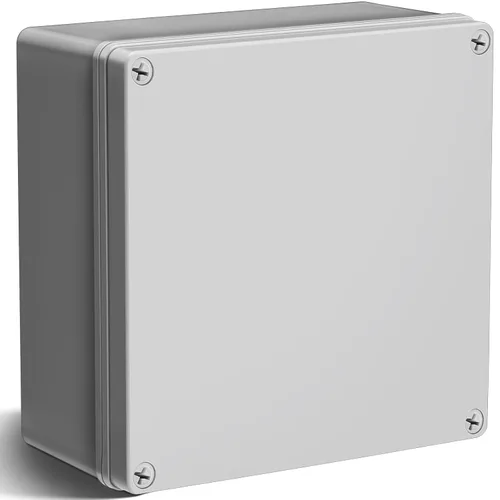 Vista 7 de Kanayu Caja de Conexiones (6 x 6 x 3 pulgadas) Caja de Conductos Eléctricos Impermeable IP65 Resistente al Agua Plástico ABS A Prueba de Polvo