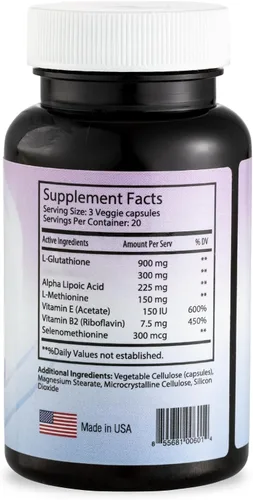 Vista 9 de Relumins Advance White, Complejo activo Glutatión, Cápsulas con fórmula blanqueadora oral con 6 refuerzos, Blanquea, repara y restaura la piel