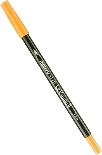 Vista 80 de Uchida 1122-C-3 Marvy Extra Fine Tip Le Plume II Rotulador de doble punta, azul