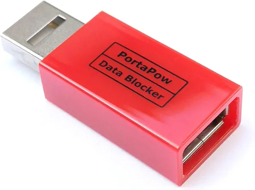 Vista 6 de PortaPow Bloqueador de datos USB - Protege contra el juice jacking (negro, 1)