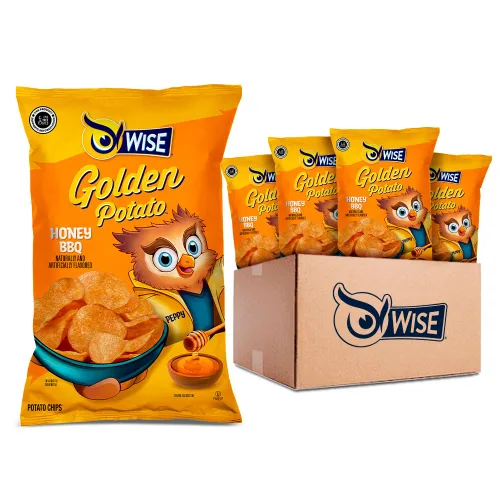 Vista 14 de Wise Snacks BBQ Patatas fritas, 0.75 onzas (paquete de 40) – Asador crujiente y sabroso, sin gluten, sin OMG, papas fritas perfectas para fiestas