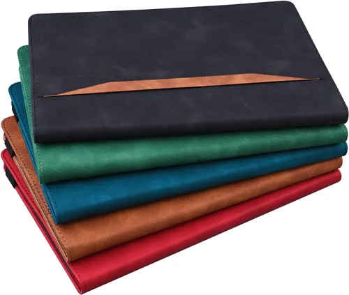 Vista 7 de Funda tipo folio para Amazon Fire Max 11 2023 (13ª generación), piel sintética, soporte multiángulo, carcasa trasera de poliuretano termoplástico
