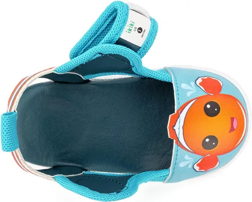 Vista 4 de ikiki Sandalias chirriantes para niños con interruptor de encendidoapagado