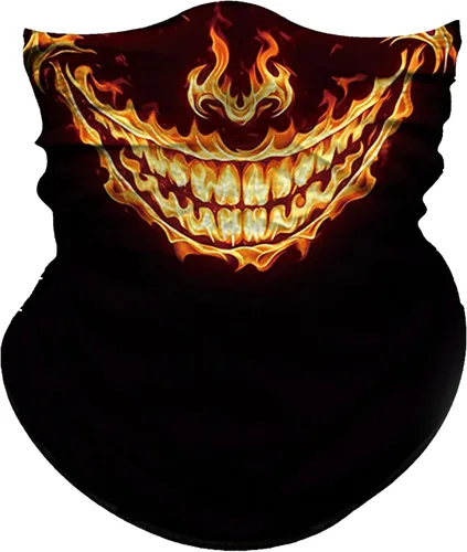 Vista 19 de Obacle Polaina para el cuello, bandana para protección contra el polvo, el viento, el sol para hombres y mujeres