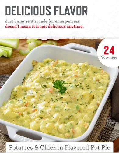 Vista 5 de ReadyWise Kit de caja de alimentos de emergencia libres de gluten 40 porciones