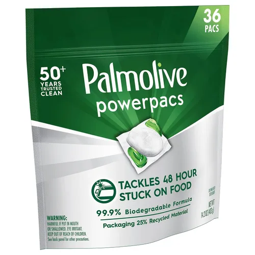 Vista 3 de Palmolive Essential Clean - Jabón líquido para platos, manzana y pera, 14.2 onzas