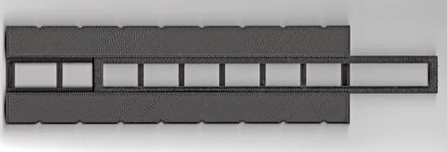 Vista 2 de Soporte de película 110 compatible con escáneres Plustek Opticfilm